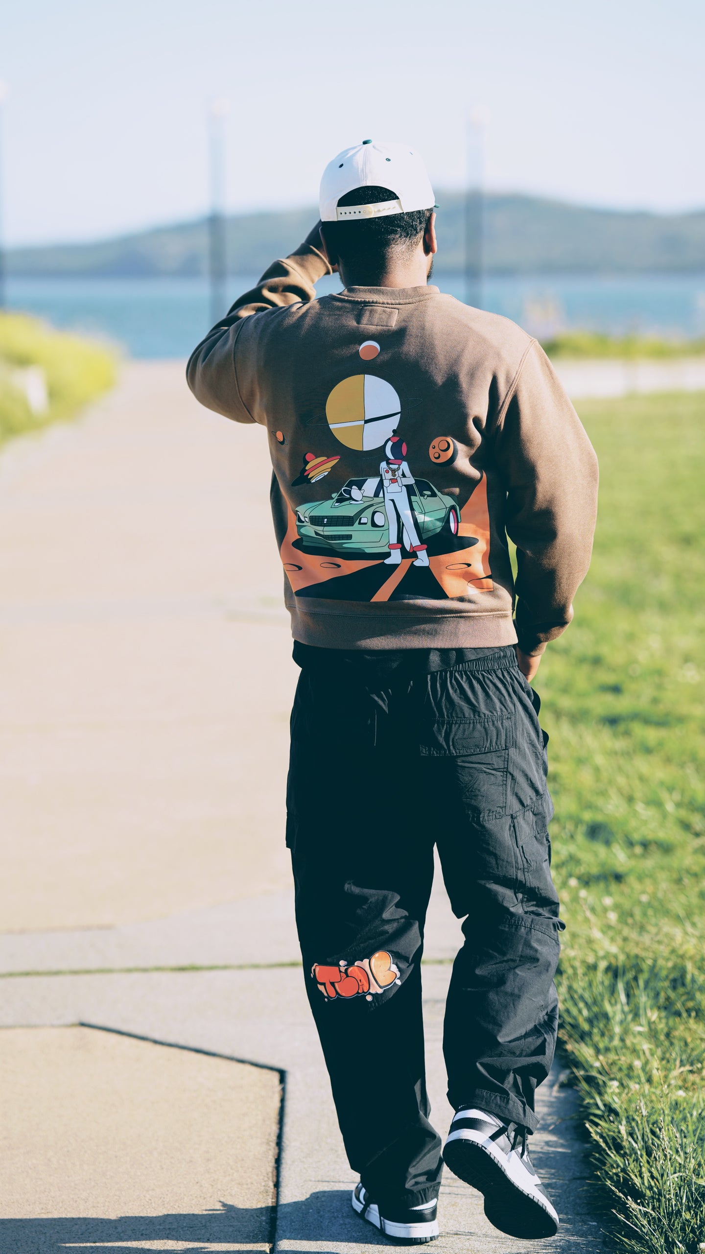 WestSide Of Moon Crewneck